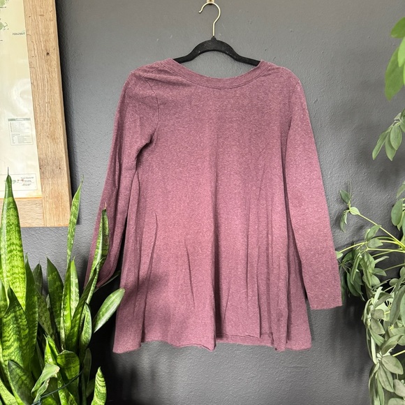 Free People Mauve Long Sleeve Tunic/dress​ - Picture 1 of 4